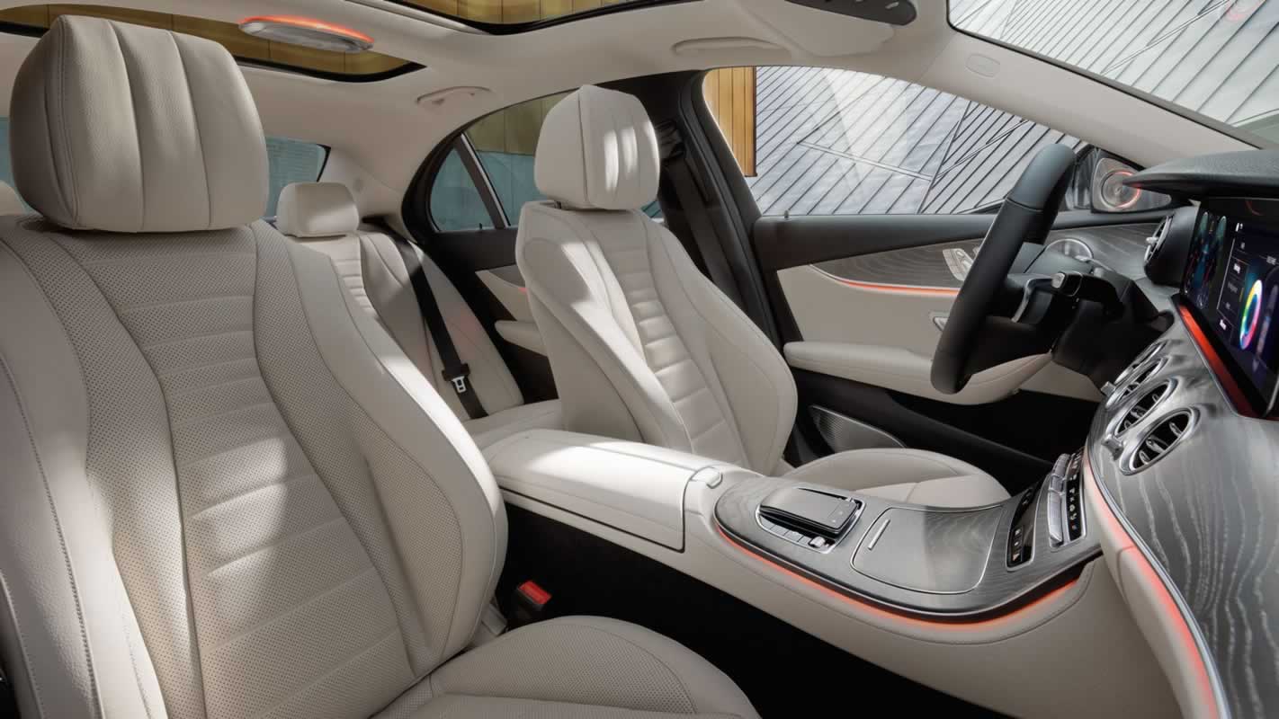 Mercedes E-Class Interior Front White
