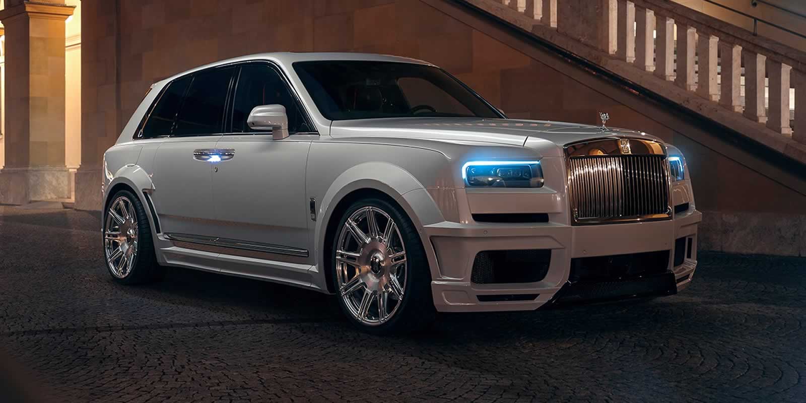 White Rolls-Royce Cullinan