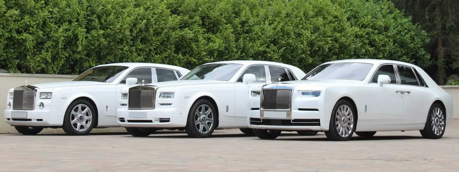 3 Rolls-Royce Phantoms