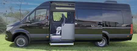 16-seater luxury minibus